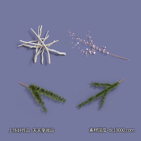 圣诞节主题样机psd素材-源文件-素材国度dc10000.com