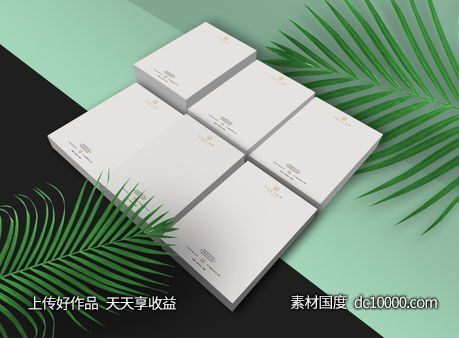 珠宝品牌vi贴图样机-源文件-素材国度dc10000.com