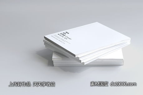 一组精美的杂志贴图样机psd素材-源文件-素材国度dc10000.com