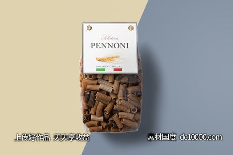 精致食品包装样机PSD素材-源文件-素材国度dc10000.com