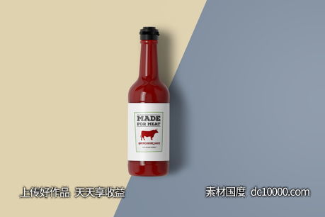 精致食品包装样机PSD素材-源文件-素材国度dc10000.com