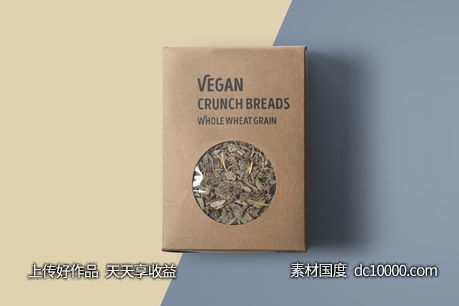 精致食品包装样机PSD素材-源文件-素材国度dc10000.com