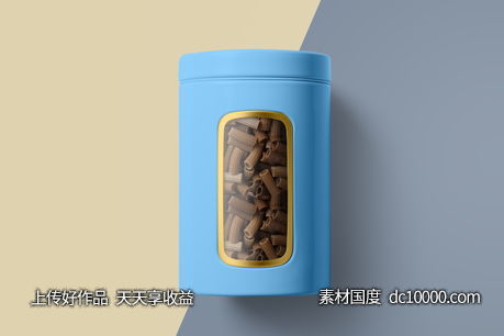 精致食品包装样机PSD素材-源文件-素材国度dc10000.com