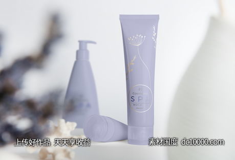  SPA精油包装样机模板psd素材 - 源文件