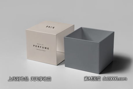  奢侈品首饰包装样机psd素材-源文件-素材国度dc10000.com