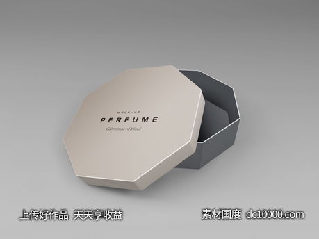  奢侈品首饰包装样机psd素材-源文件-素材国度dc10000.com