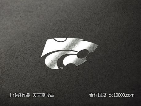 3D立体logo贴图样机psd素材-源文件-素材国度dc10000.com