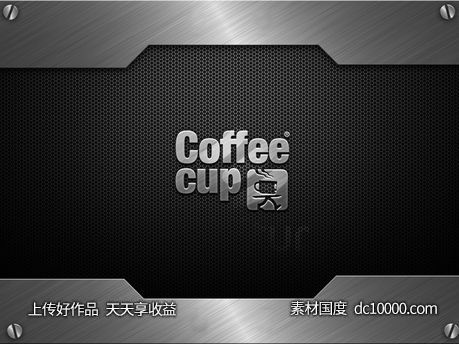 3D立体logo贴图样机psd素材-源文件-素材国度dc10000.com