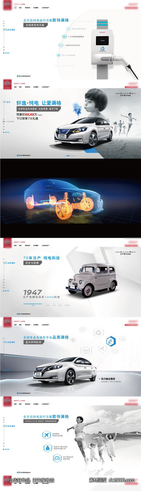 汽车网页PC端设计稿-源文件-素材国度dc10000.com