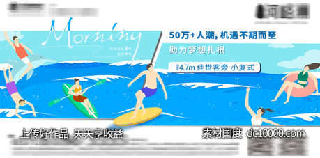 文旅盘VI提报 商业地产 综合体横版价值点 商铺加推-源文件-素材国度dc10000.com