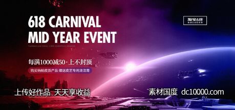 科技电商促销宣传banner-源文件-素材国度dc10000.com