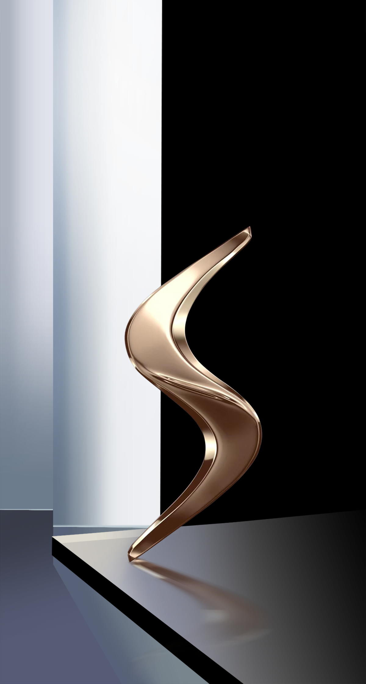 S 金属 鎏金 效果 字体 英文 符号