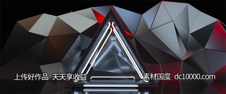 双11双十一促销活动C4D工程源文件3D猫头图海报设计素材 - 源文件