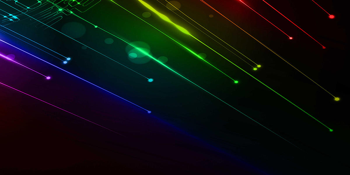 时尚潮流科技感未来信息几何线条背景展板