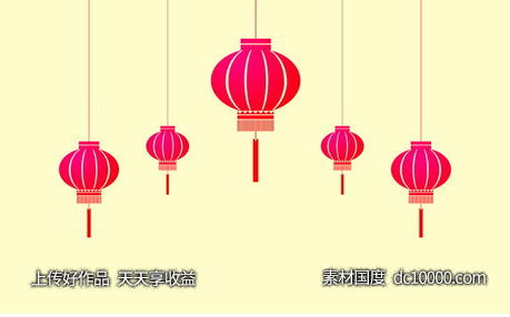 中式古典元素边框纹理素材-源文件-素材国度dc10000.com