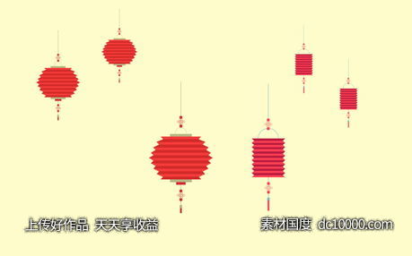 中式古典元素边框纹理素材-源文件-素材国度dc10000.com