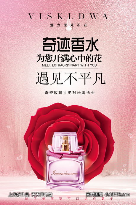 女性美容护肤化妆品海报-源文件-素材国度dc10000.com