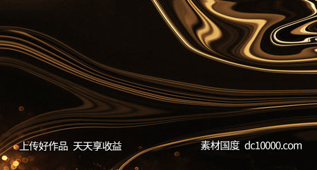 金色质感纹理花纹背景-源文件-素材国度dc10000.com