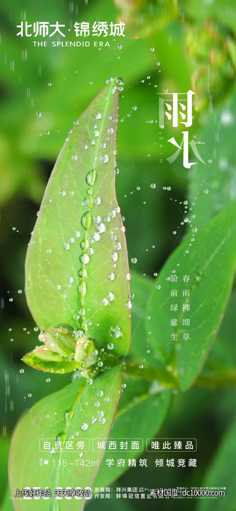 地产24节气雨水-源文件-素材国度dc10000.com