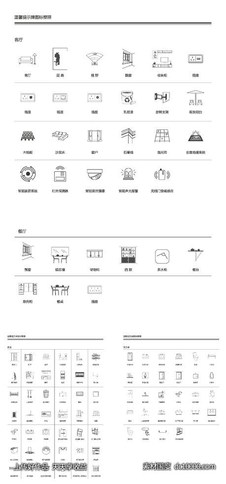 精装样板间标示牌工法展示-源文件-素材国度dc10000.com