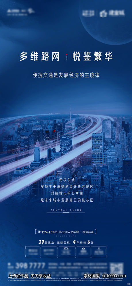 地产区域价值海报-源文件-素材国度dc10000.com