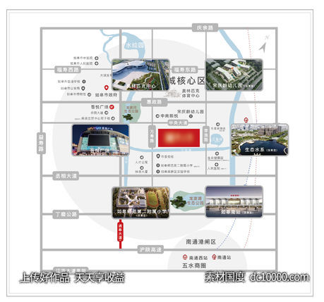 区位图 背景板-源文件-素材国度dc10000.com