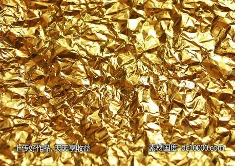 金色质感底纹金属背景图-源文件-素材国度dc10000.com