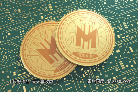 logo金币效果-源文件-素材国度dc10000.com