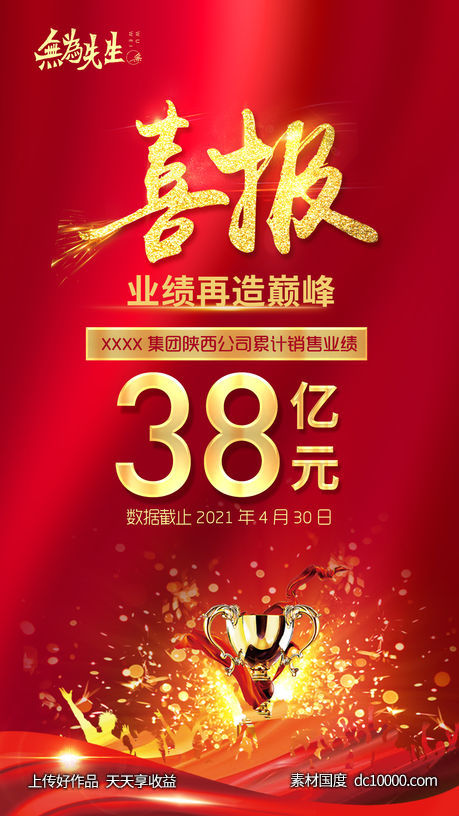 喜报-源文件-素材国度dc10000.com