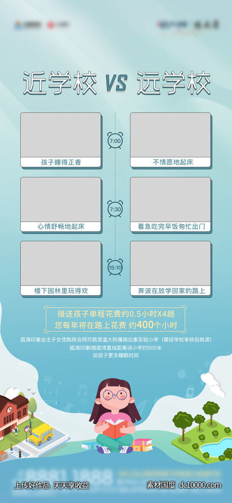 对比 地产 海报-源文件-素材国度dc10000.com