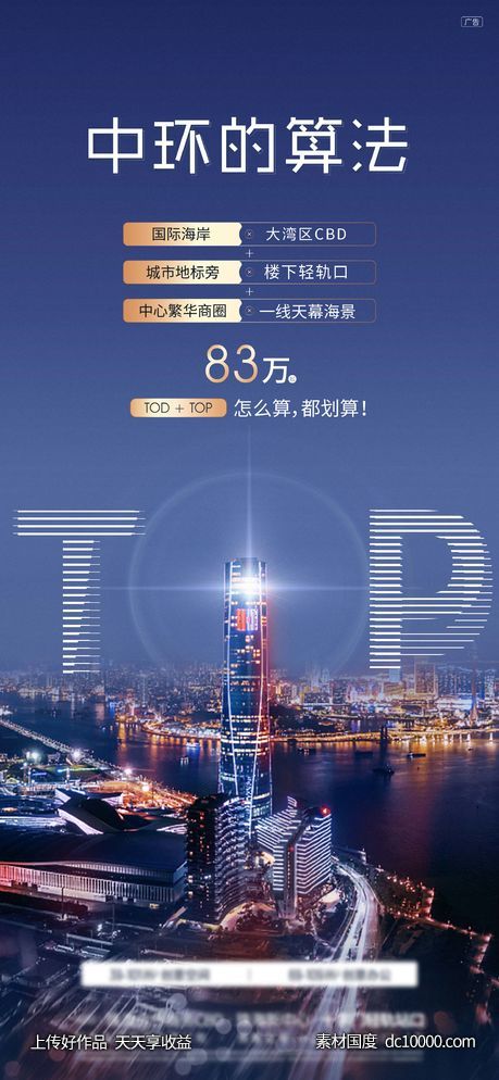 地产海报TOP YOD - 源文件