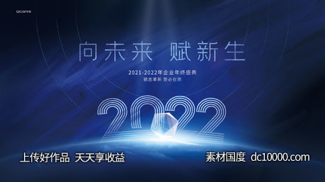 2022企业年终盛典宣传展板 - 源文件