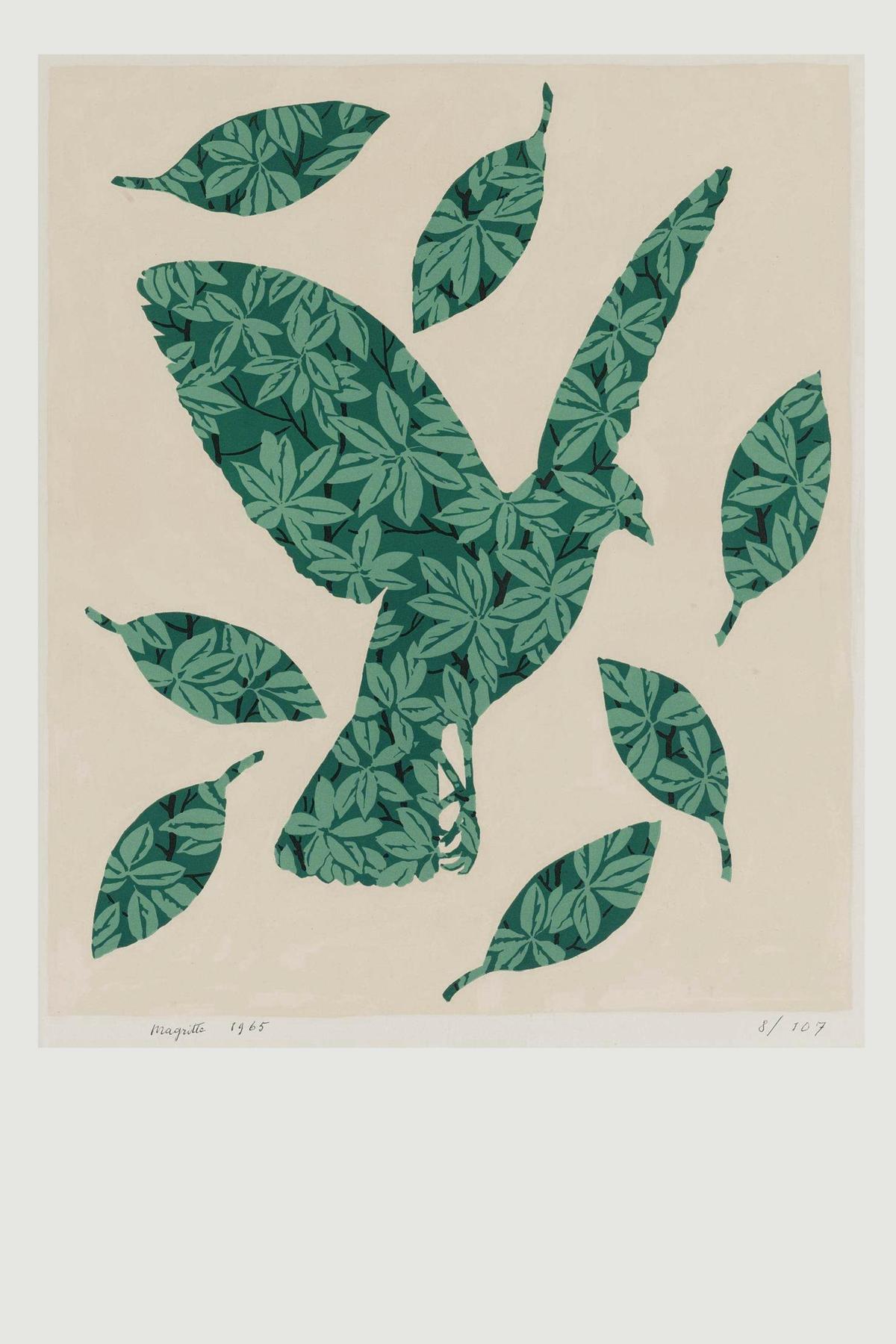 植物手绘插画装饰画