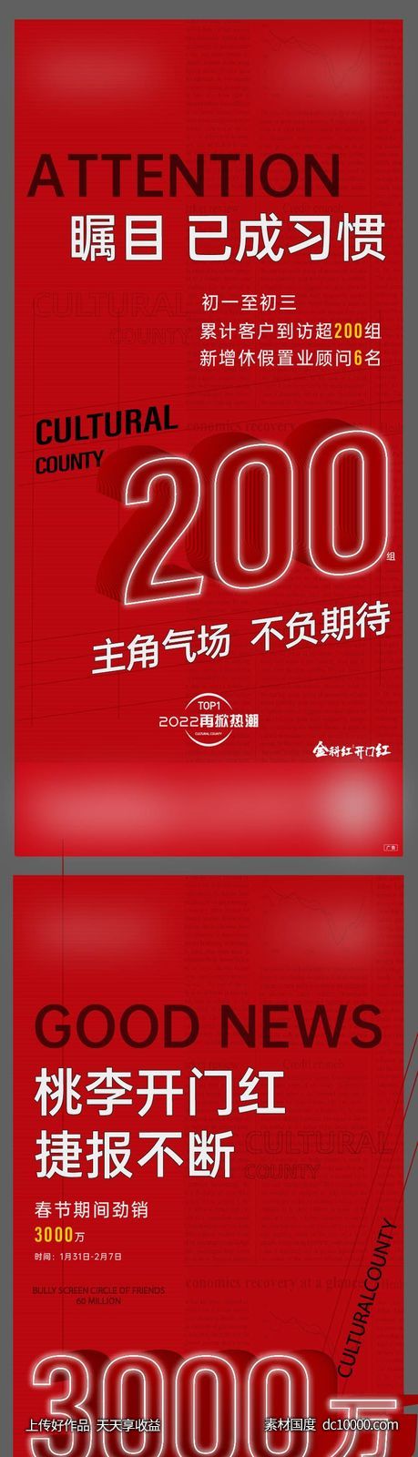 地产来访数据人气-源文件-素材国度dc10000.com