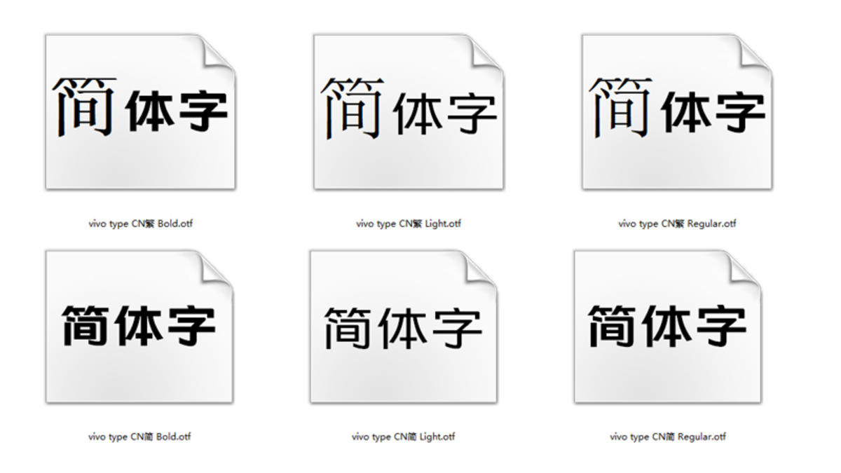 字体库