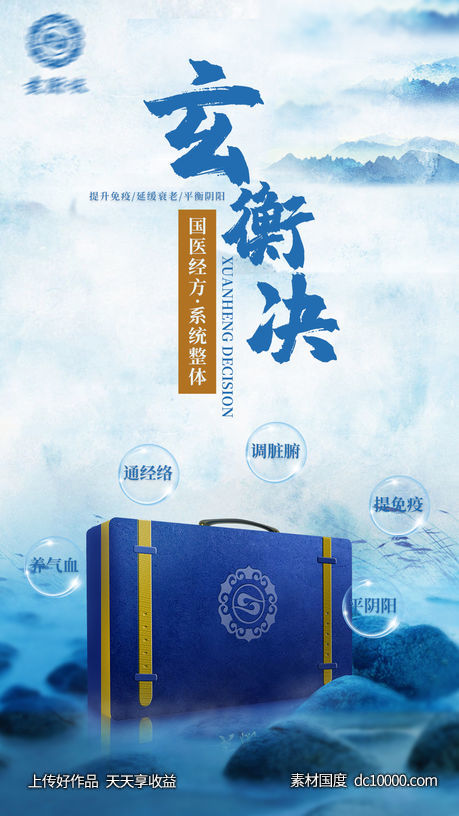 中式 宣传海报-源文件-素材国度dc10000.com