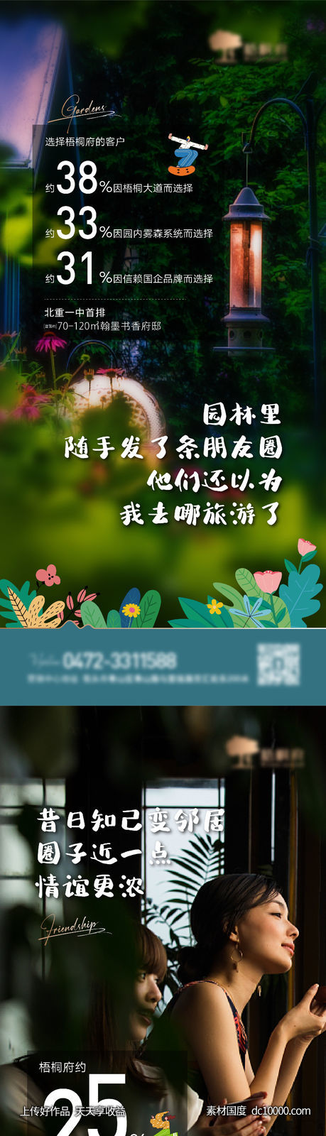 房地产价值点圈层海报-源文件-素材国度dc10000.com