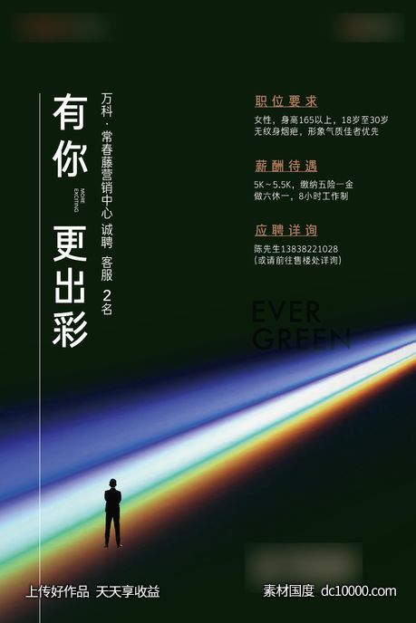 地产 招聘 海报-源文件-素材国度dc10000.com