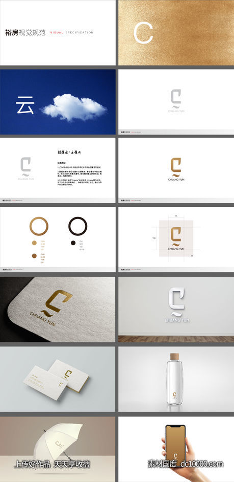 科技 logo vi 提案 提报-源文件-素材国度dc10000.com