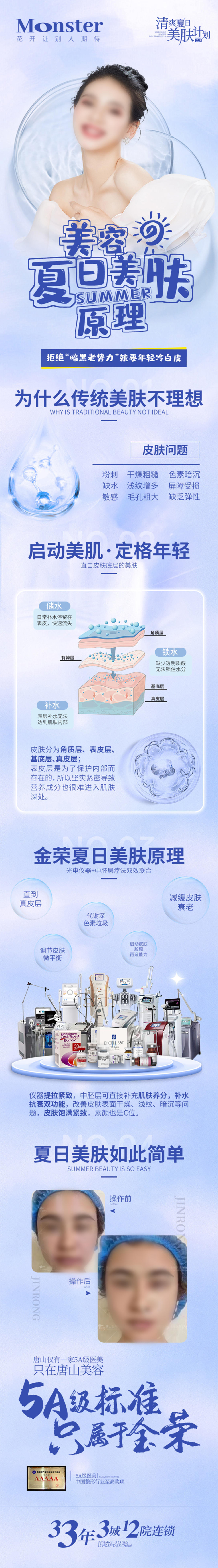 医美夏日美肤节专题