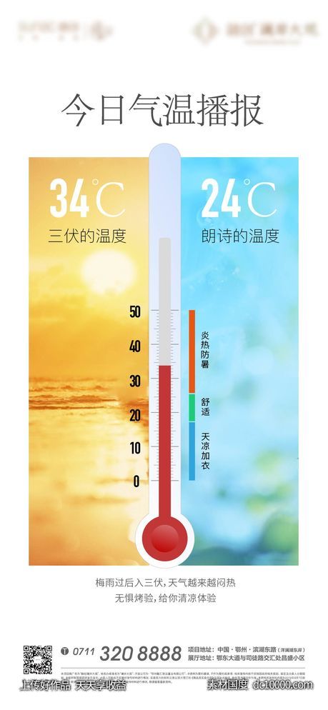 地产 温度 气温 对比 科技 洋房地产 温度 气温 对比 科技 洋房-源文件-素材国度dc10000.com