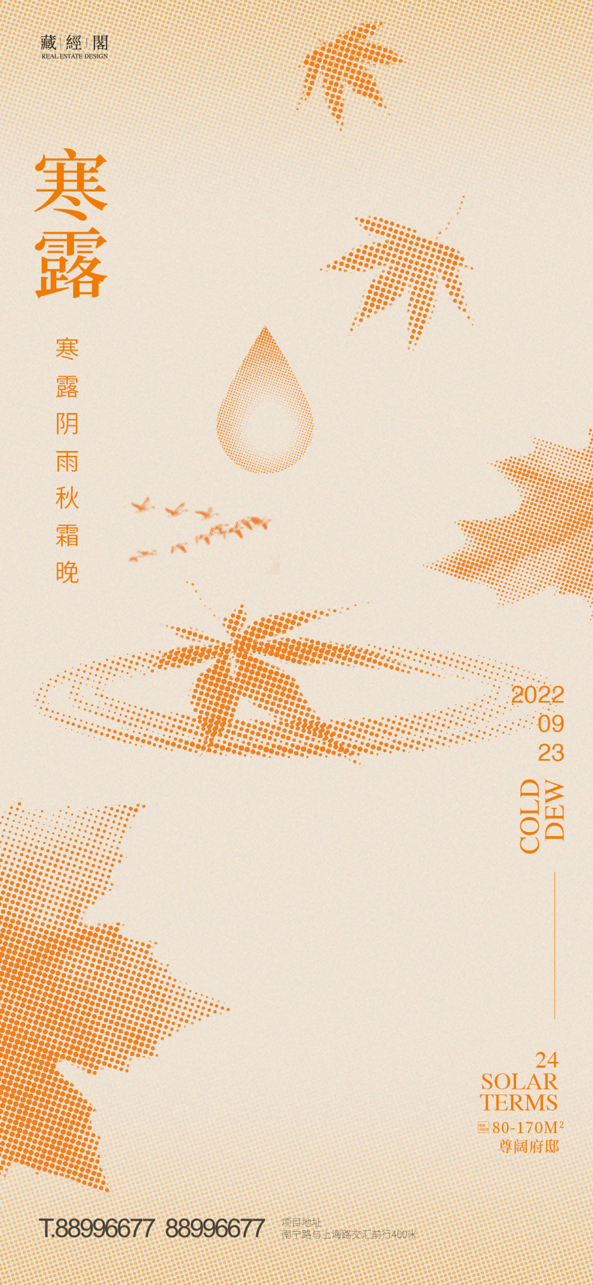 寒露节气海报