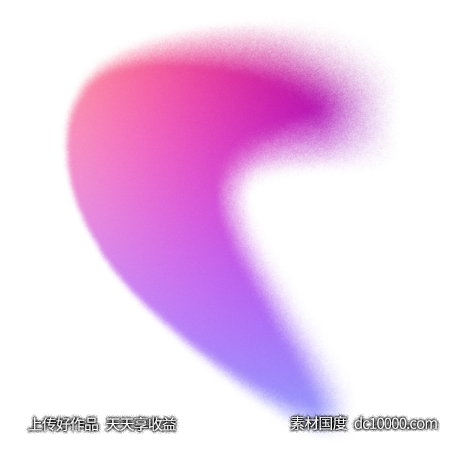 彩色渐变png免扣元素透明素材 - 源文件